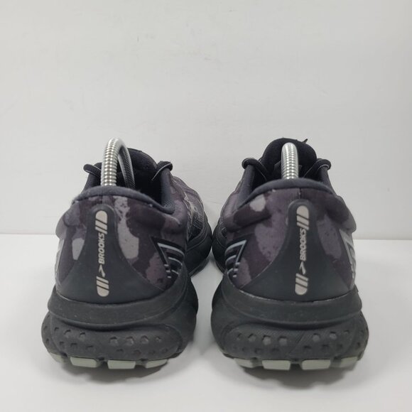 Brooks Ghost 13 Camo 2020 Men's Black Gray Running Shoes 12829 US Size 11.5 - Picture 4 of 9